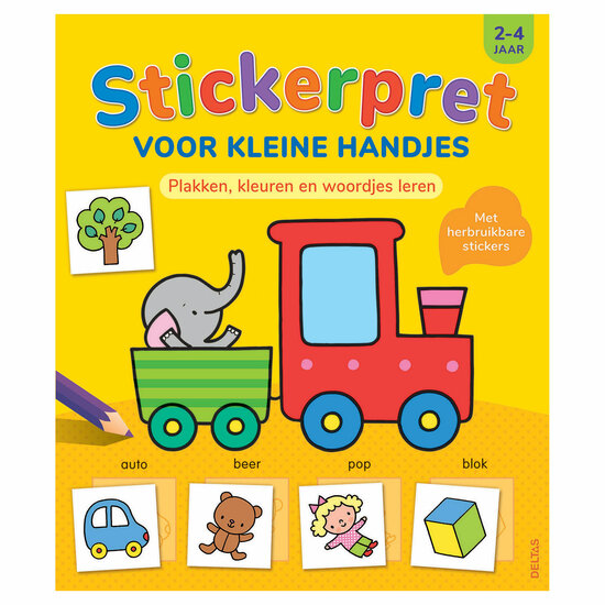 Stickerpret voor Kleine Handjes, 2-4 jaar