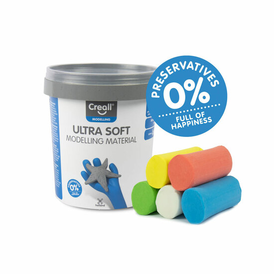 Creall Ultra Soft Klei Kleur, 300gr.