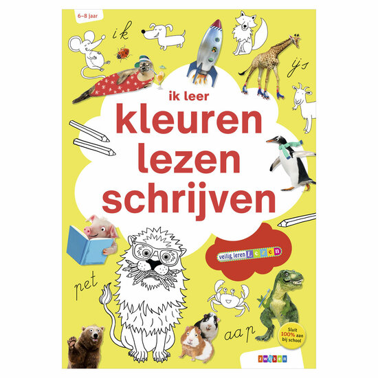 Veilig leren lezen - ik leer kleuren, lezen en schrijven