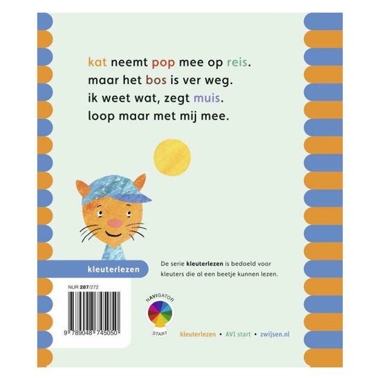 Kleuterlezen - kat gaat op reis