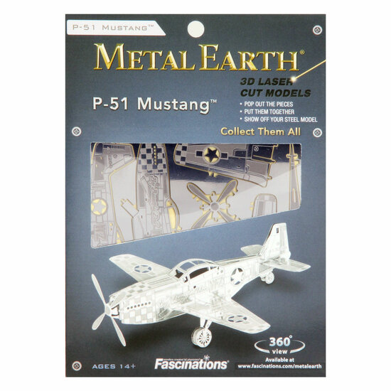 Metal Earth Mustang P-51