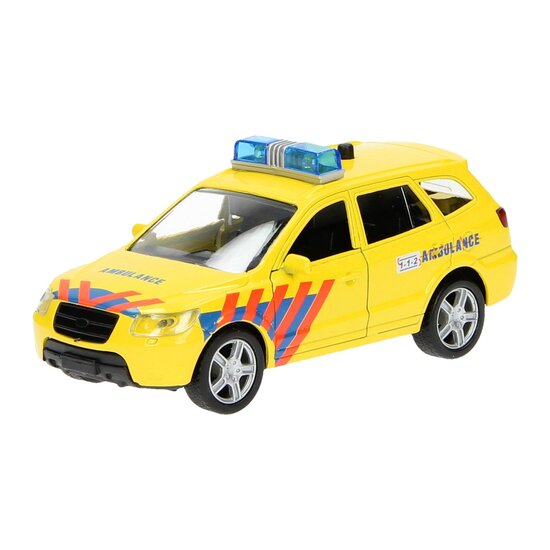 Super Cars Die-cast Hulpdiensten - Ambulance