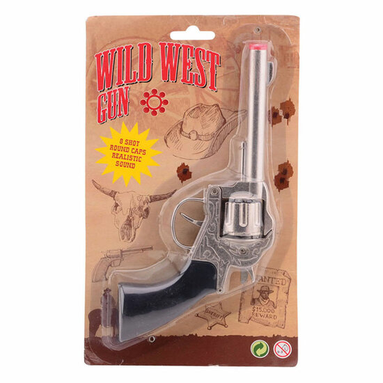 Wild West Cowboy Revolver, 8 shots