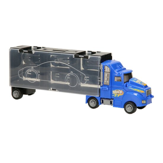 Opberg Autotransporter - Blauw