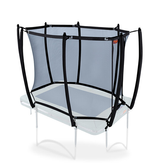 Veiligheidsnet voor trampoline 275x190 (213InGround) - Zwart