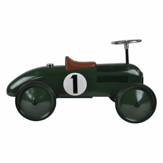 Goki Retro Loopauto Groen