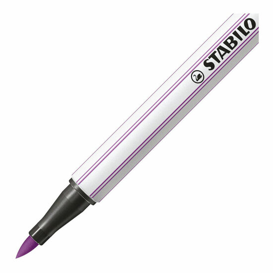 STABILO Pen 68 Brush ARTY Metalen Doos, 30st.