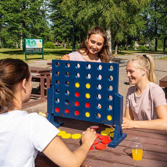 Giga 4 in een Rij Houten Spel XL