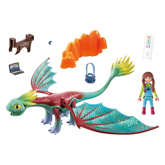 Playmobil Dragons: The Nine Realms Feathers &amp; Alex - 71083