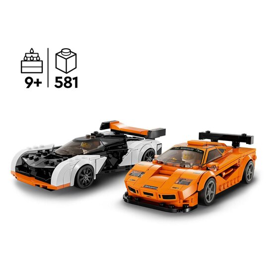 LEGO Speed Champions 76918 McLaren Solus GT &amp; McLaren F1 LM