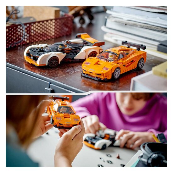 LEGO Speed Champions 76918 McLaren Solus GT &amp; McLaren F1 LM