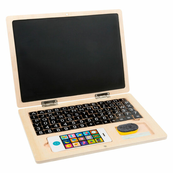 Small Foot  -  Houten Laptop met Magneetbord