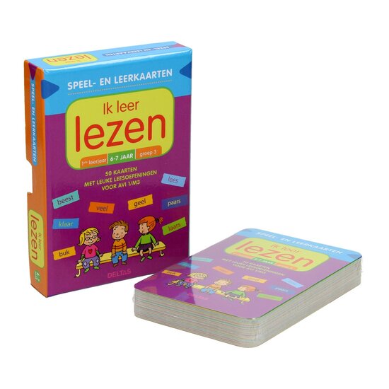 Speel- en Leerkaarten - Ik Leer Lezen, Groep 3