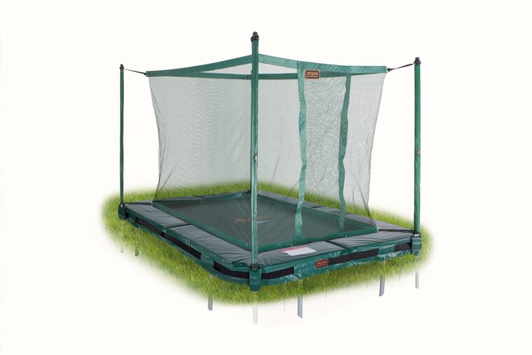 Avyna Trampoline InGround 215x155 (203) met net | Groen