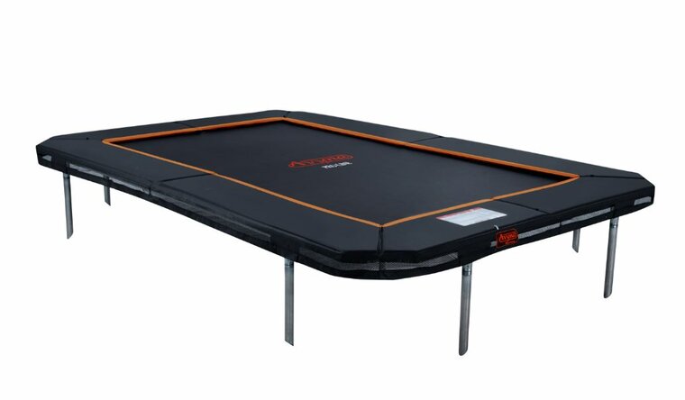 Trampoline Rand InGround 380x255 Zwart | Avyna