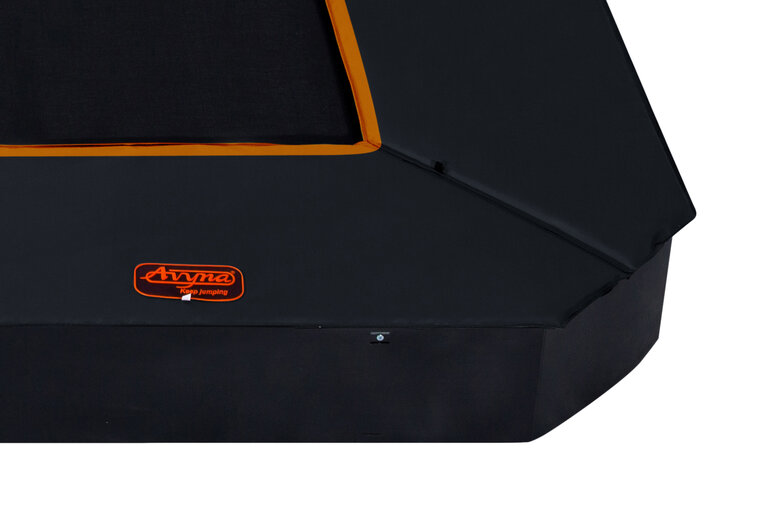 Trampoline Rand FlatLevel 380x255 Zwart | Avyna