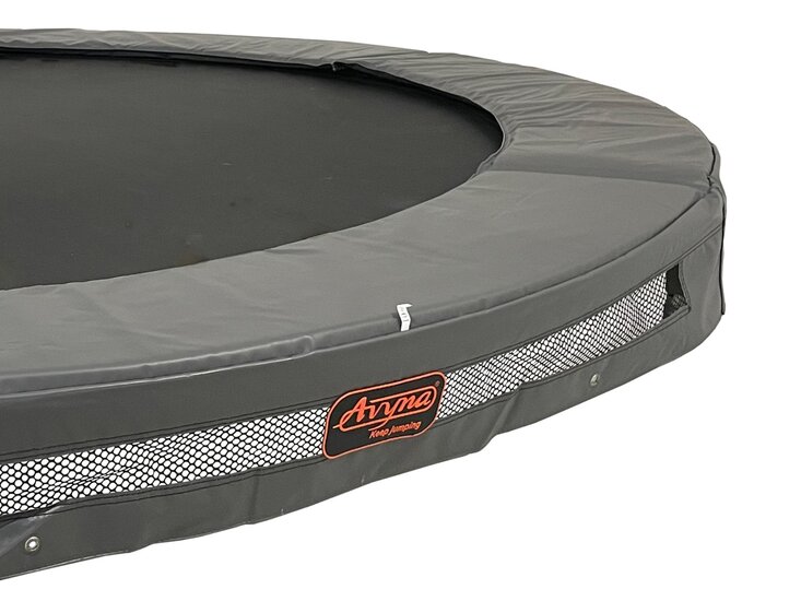 Universele InGround Trampoline Rand HD &Oslash;365 - Grijs