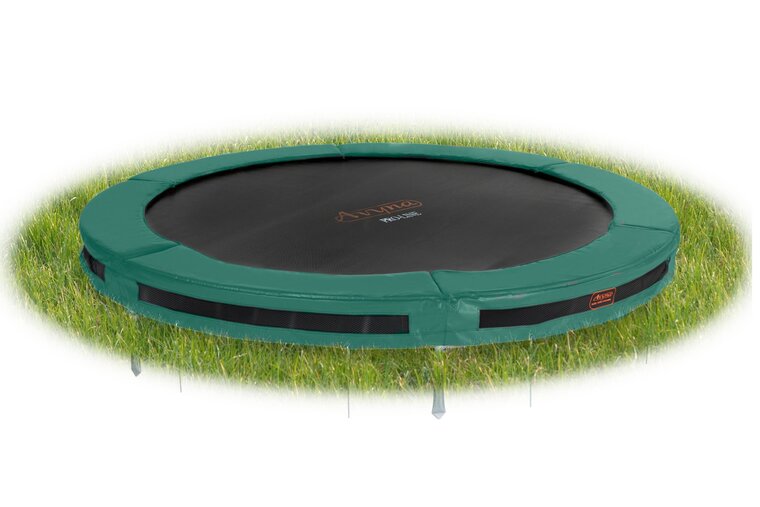 Universele InGround Trampoline Rand HD &Oslash;380 - Groen