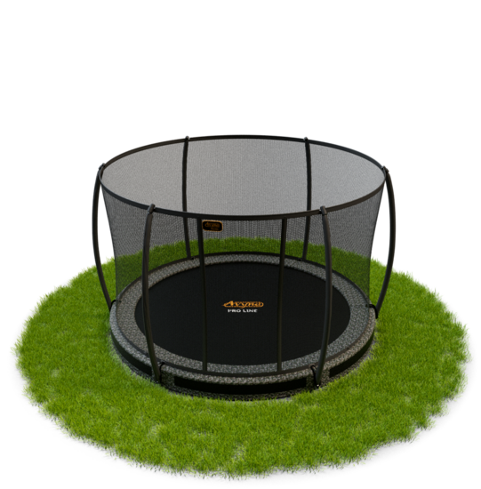 Avyna Trampoline InGround &Oslash;305 met veiligheidsnet | Camouflage