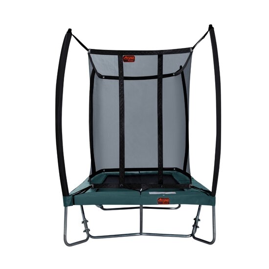 Avyna Trampoline Opbouw 275x190 (213) met net &ndash; Groen