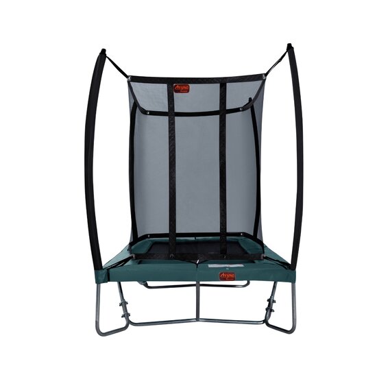 Avyna Trampoline Opbouw 275x190 (213) met net &ndash; Groen