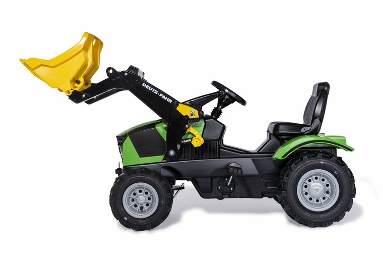 Rolly Toys Traptractor Deutz Met Frontlader En Luchtbanden