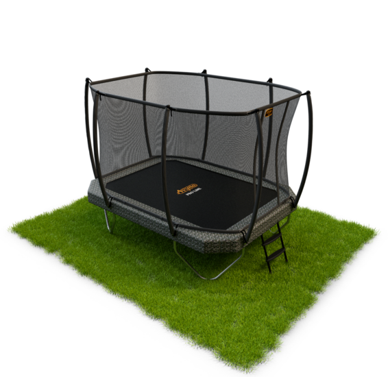 Avyna Trampoline Opbouw 340x240 (234) met net &ndash; Camouflage