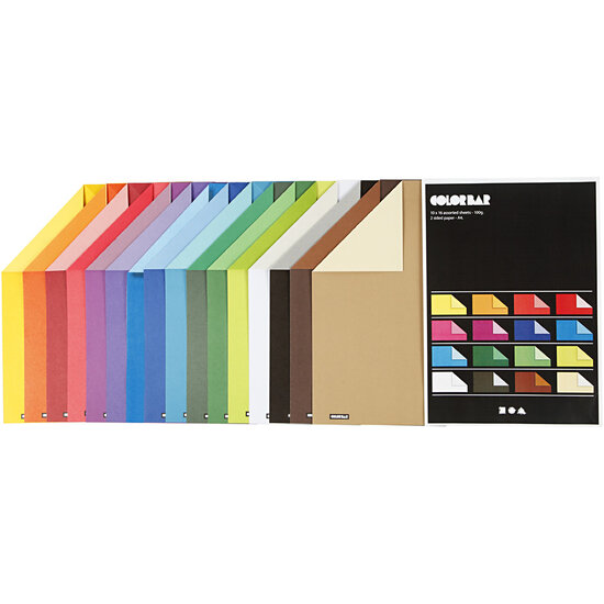 Color Bar Papier Kleur, 160 Vellen