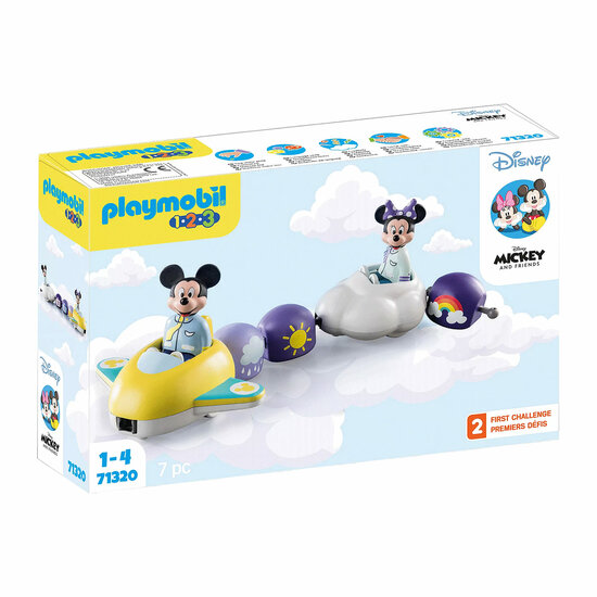 Playmobil 1.2.3. Mickey Mouse Wolkentrein - 71320