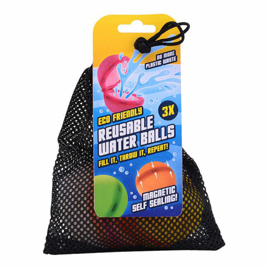 Aqua Fun Herbruikbare Magnetische Waterballen, 3st.