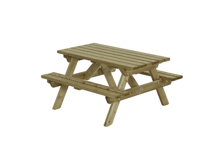 Houten Kinderpicknicktafel 120x115cm