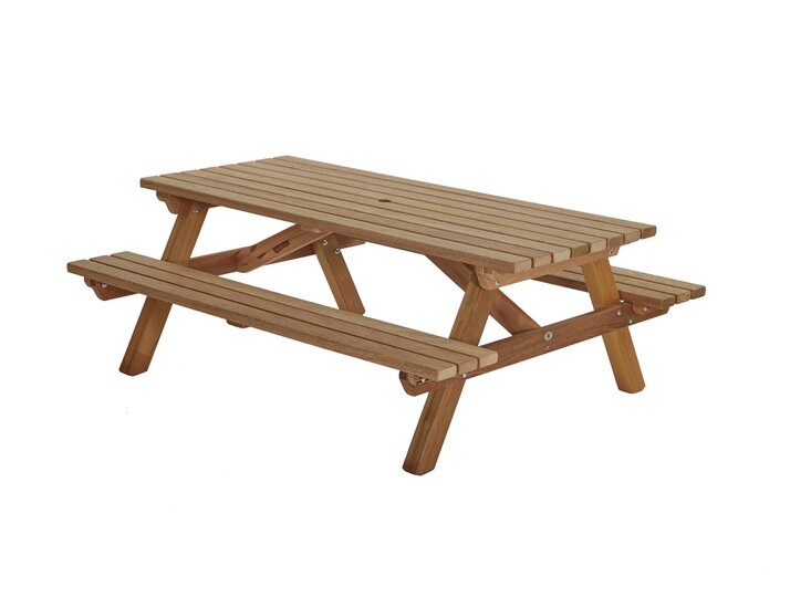 Houten Picknicktafel 200x160cm, hardhout