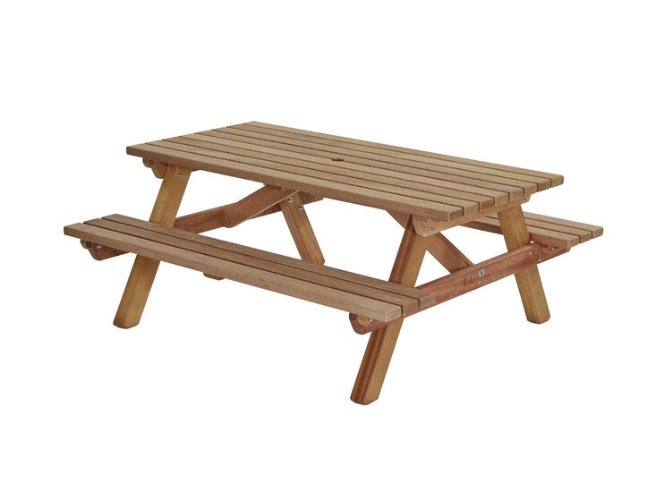 Houten Picknicktafel 180x160cm, hardhout