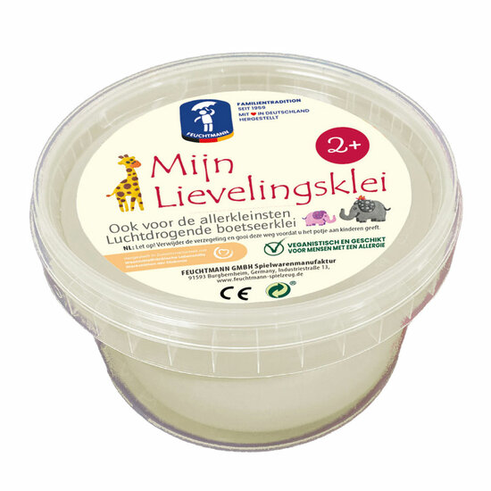 Mijn Lievelingsklei - wit, 500gr.