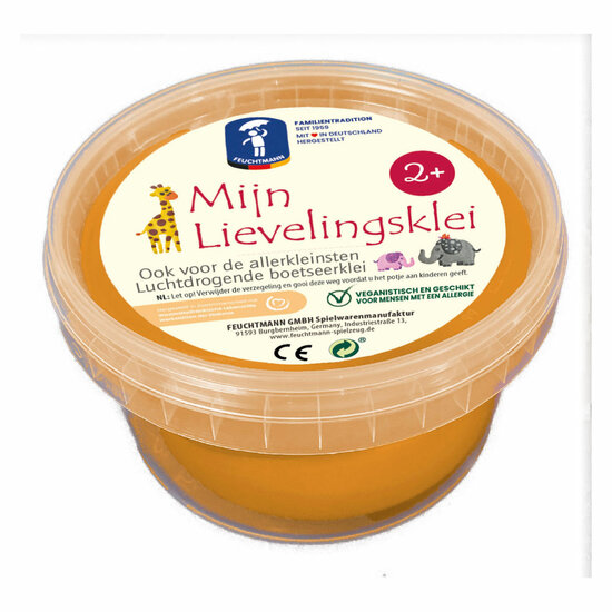 Mijn Lievelingsklei - oranje, 500gr.