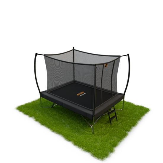 Avyna Trampoline Opbouw 275x190 (213) met net &ndash; HD Plus