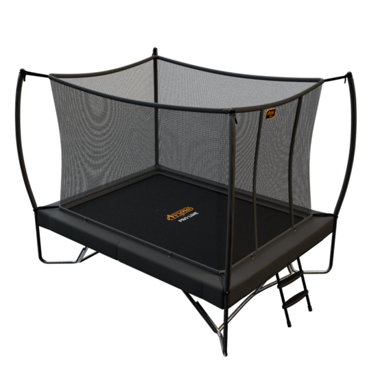 Avyna Trampoline Opbouw 275x190 (213) met net &ndash; HD Plus