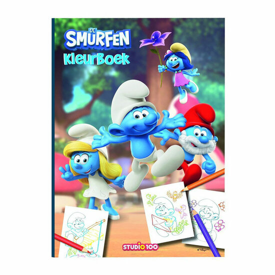 De Smurfen Kleurboek