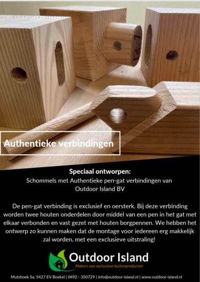 Houten Authentieke Schommel met glijbaan Scar Douglas - Antraciet 350cm