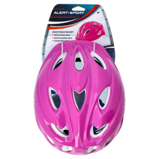 Alert Sport Skate Helm Verstelbaar Roze 