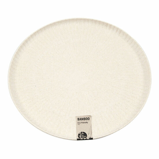 Dienblad Rond Bamboevezels,30cm