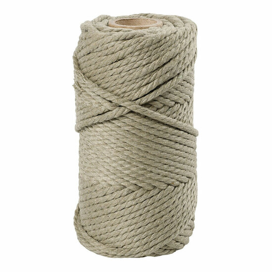 Macrame Koord Mosgroen, 55m