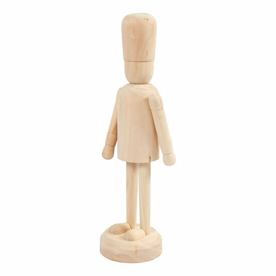 Houten Figuur op Voet, 45cm