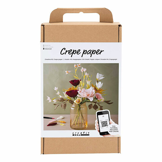 Hobbyset Crepepapier Bloemen Boeket