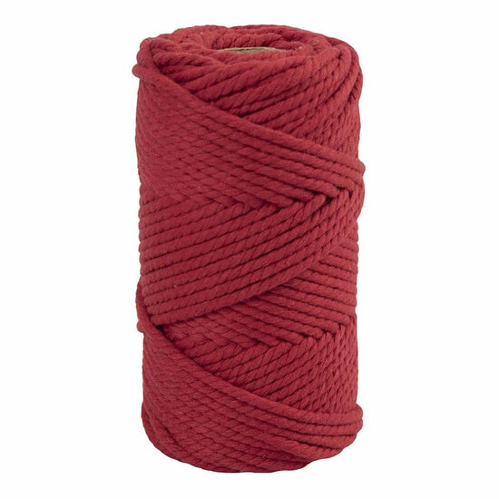 Macrame Koord Rood, 55m