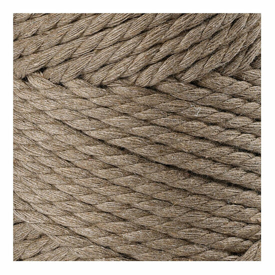 Macrame Koord Lichtbruin, 55m