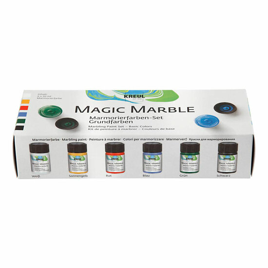 Magic Marble-Verf, 6x20ml