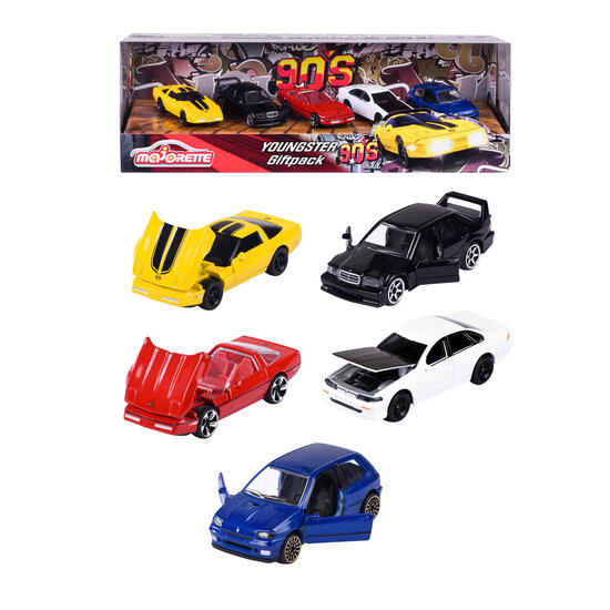 Majorette Youngsters Auto&#039;s Giftpack, 5st.