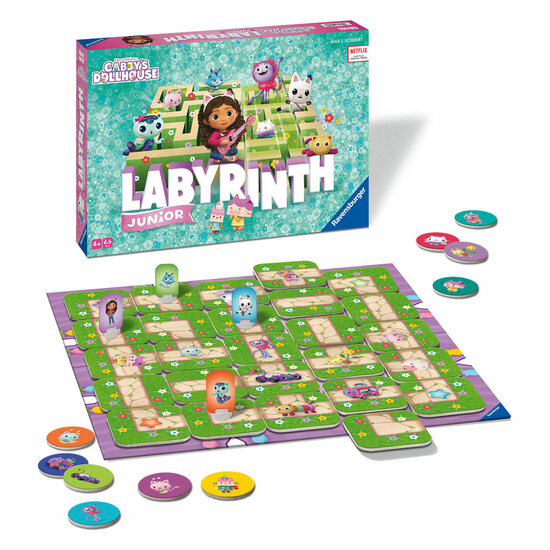 Gabby&#039;s Poppenhuis Junior Laybrinth Bordspel