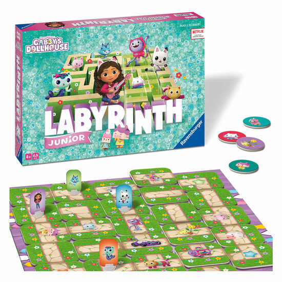 Gabby&#039;s Poppenhuis Junior Laybrinth Bordspel